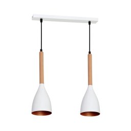 Lustră pe cablu MUZA 2xE27/60W/230V