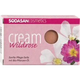 Sapun cu trandafir salbatic Sodasan, 100gr