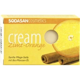 Sapun cu scortisoara si portocala Sodasan, 100gr