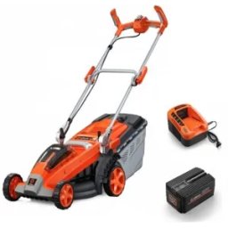 Set Redback masina de tuns gazon E137C 40V + acumulator Li-Ion EP60 40V/6Ah + incarcator rapid EC50 40V/5A