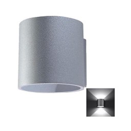 Aplică perete ORBIS 1 1xG9/40W/230V gri