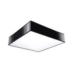 Plafonieră HORUS 45 3xE27/60W/230V negru