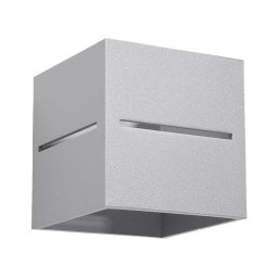 Aplică perete LOBO 1xG9/40W/230V gri