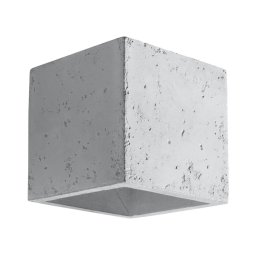 Aplică perete QUAD 1xG9/40W/230V beton