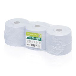 Rezerva hartie igienica Wepa Jumbo Comfort, 6 role/bax