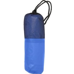 Poncho pelerina de ploaie cu gluga - Albastra