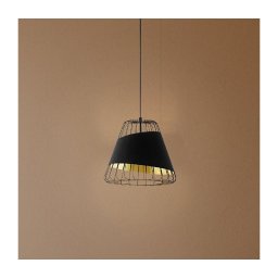 Eglo 49446 - Lustră pe cablu AUSTELL 1xE27/60W/230V