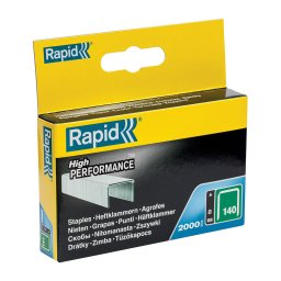 Capse Rapid 140 8 mm galvanizate din sarma plata pentru folie anticondens, izolatii si acoperisuri, 2000 bucati 11908131