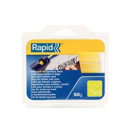 Batoane silicon Rapid pentru piele intoarsa si textile, galbene, O12 94 mm, baza EVA, 50 g 40107353