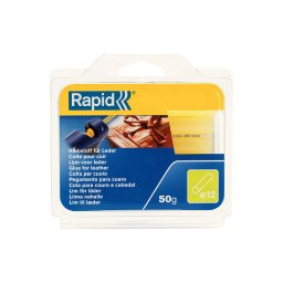 Baton silicon profesional Rapid Piele intoarsa, Textile, Pluta, galben, O12mm x 94mm, baza EVA, 50g blister 40107354