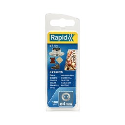 Ocheti Rapid O4 mm din otel cromat, alama si cupru pentru textile, piele, incaltaminte si panza, 100 bucati 5000409