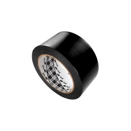 Banda 3M 764i marcare si avertizare terenuri sport, vinil negru 50 mm x 33 m