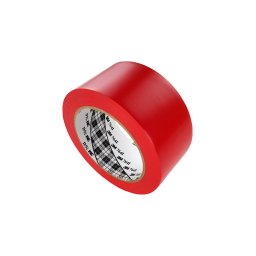 Banda marcare protectie 3M 764i vinil rosu, 50mm x 33m, marcare terenuri sport indoor, 70006299864