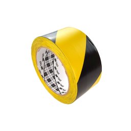 Banda marcare protectie, 2 culori, 3M 766i vinil, galben negru, 50mm x 33m 70006299831