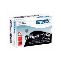 Capse Rapid 73 8 SuperStrong zincate pentru capsator cleste HD31, 5000 bucati 24890300