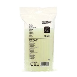 Batoane lipici Rapid ECO-T Universal transparente O12 190 mm, baza EVA, 1 kg, compatibile EG320, EG340 si EG360 PRO 40302798