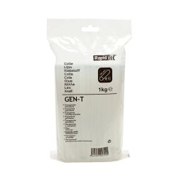 Batoane lipici Rapid GEN-T Universal transparente O12 190 mm, baza EVA, 1 kg, compatibile EG320, EG340 si EG360 PRO 40302799