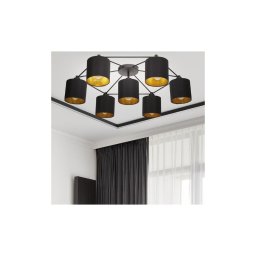 Eglo 97895 - Lustră aplicată STAITI 7xE27/40W/230V