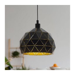 Eglo 97845 - Lustră pe cablu ROCCAFORTE 1xE27/60W/230V