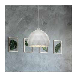 Eglo 97855 - Lustră pe cablu ROCCAFORTE 1xE27/60W/230V