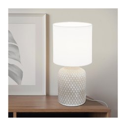 Eglo 97774 - Lampă de masă BELLARIVA 1xE14/40W/230V
