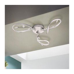 Eglo 97486 - Lustră aplicată LED de cristal VALLEMARE 3xLED/6,6W/230V