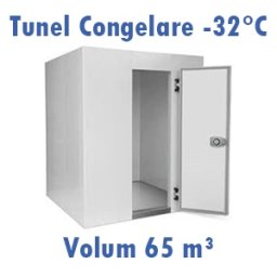 Tunel congelare rapidă 65 metri cubi