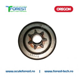Carcasa ambreiaj Oregon pentru drujba Husqvarna 435, 435e, 440, 440e cu pinion fix si rulment pas .325