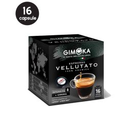16 Capsule Gimoka Vellutato – Compatibile A Modo Mio