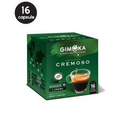 16 Capsule Gimoka Cremoso – Compatibile A Modo Mio