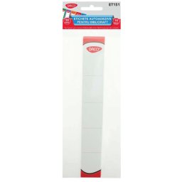 Etichete autocolante biblioraft 50mm 10 set