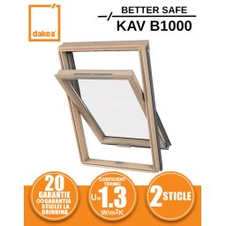 Fereastra mansarda DAKEA BETTER SAFE KAV B1000