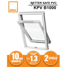 Fereastra mansarda DAKEA BETTER SAFE PVC KPV B1000