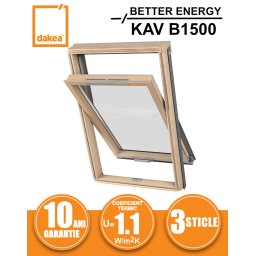 Fereastra mansarda DAKEA BETTER ENERGY KAV B1500