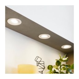Eglo 32896 - Set 3x corp de iluminat încastrat SARTIANO LED/5W/230V