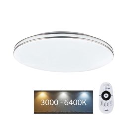 GLOBO 48388-48 - Plafonieră LED PIERRE cu telecomandă, 48 W, 230 V