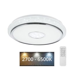 GLOBO 48389-40 - Plafonieră LED DANI cu telecomandă, 40W, 230V
