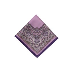 Batista matase Gentlemen`s Corner - Purple Paisley