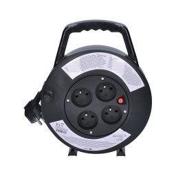 Solight PB21B - Cablu pre prelungitor pe tambur 10m, negru