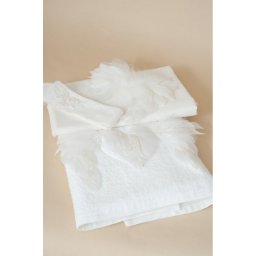 Set de botez pentru bebe cu aripioare Ingeras
