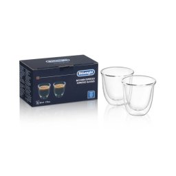 Pahare espresso Delonghi DLSC310 90 ml, 2 buc