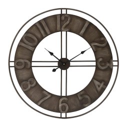 Ceas de perete din metal stil industrial Bigg