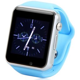 Ceas SmartWatch TarTek™ A1 - Watch Blue Edition - Telefon microSIM, microSD camera