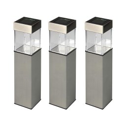 Grundig 90048 - Set 3x lampă solară LED 5,5x28cm, 1xAAA 600 mAh