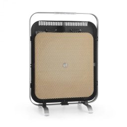 Klarstein HeatPal Marble Blackline, încălzitor cu infraroșu, 1300W, marmură, aluminiu (ACO11-HeatPalMarbleB)