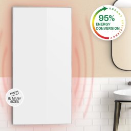 Klarstein Wonderwall 72, Încălzitor cu infraroșu, 60x120cm, 720W, Cronometru săptămânal, IP24 (ACO14-Wonderwall-720)