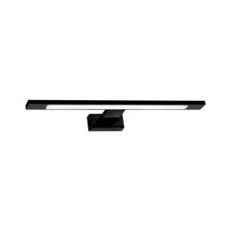 Aplica LED de perete pentru baie SHINE, 7W, 230V, 40 cm, IP44, negru