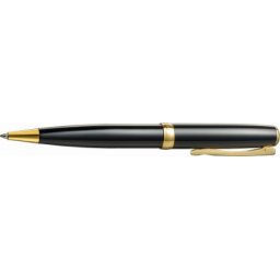 PIX BLACK LACQUER GOLD CORP METALIC LACUIT NEGRU ACCESORII PLACATE CU AUR