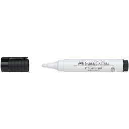 Pitt Artist Pen Big Brush Alb Faber-Castell