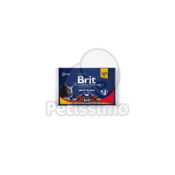 Brit Premium Cat Meat Plate multipack 4 x 100 g